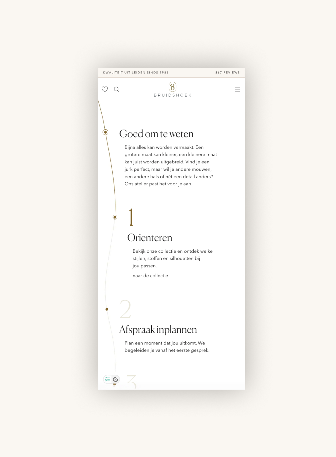 Website de Bruidshoek