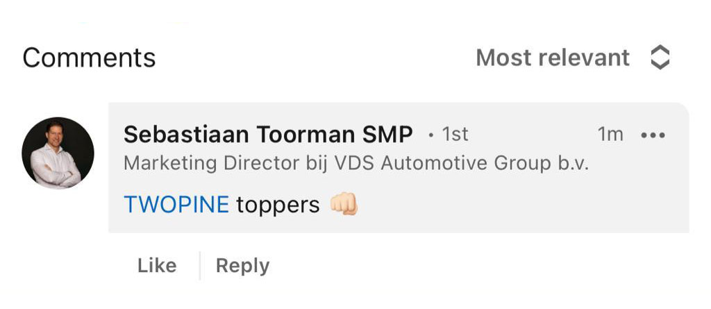 Reactie Toorman
